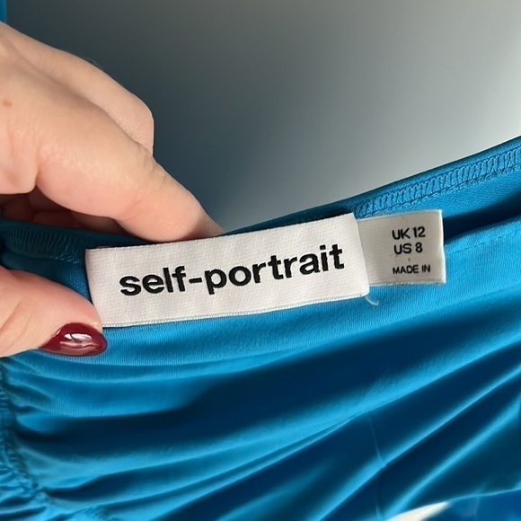 Self-Portrait Ruched Mini Dress - Picture 5 of 5